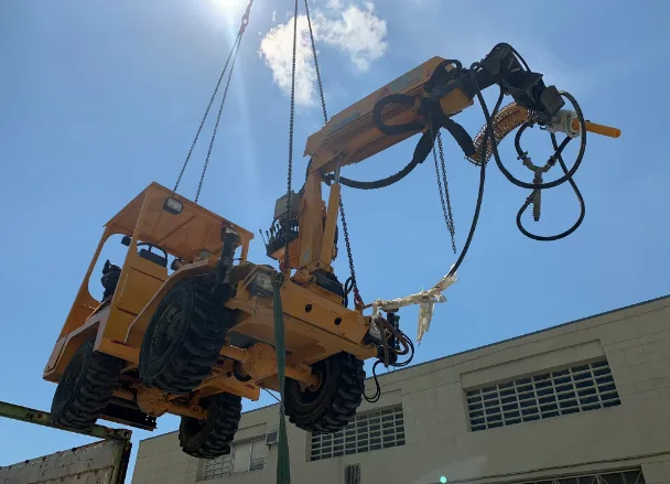 Robot gunitador en UBIP 