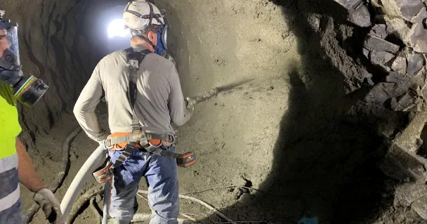 Gunitadoras para proyección de hormigón