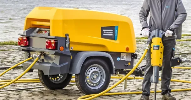 Air compressors for construction Construction air compressors
