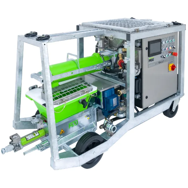 Automated UP Multimix 3D system for continuous mixing and extrusion in large-scale 3D construction printing
