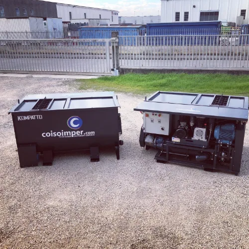 Different Kompatto Standard Coisoimper models for cellular concrete applications