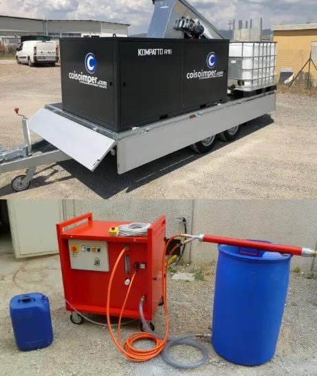 Equipos GSAB y Kompatto POLYTECH® para hormigón ligero Equipos UBIP GSAB y Kompatto para la producción de hormigón espumado con tecnología POLYTECH®