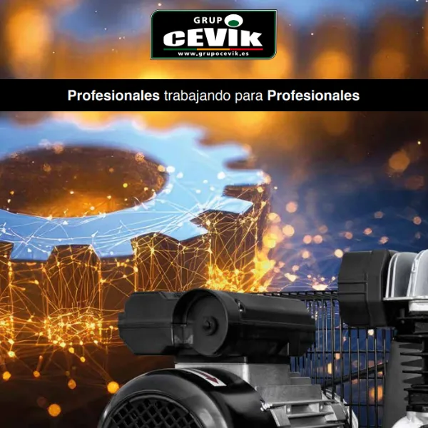 Catálogo promociones Cevik 2025 con herramientas neumáticas y accesorios para construcción
