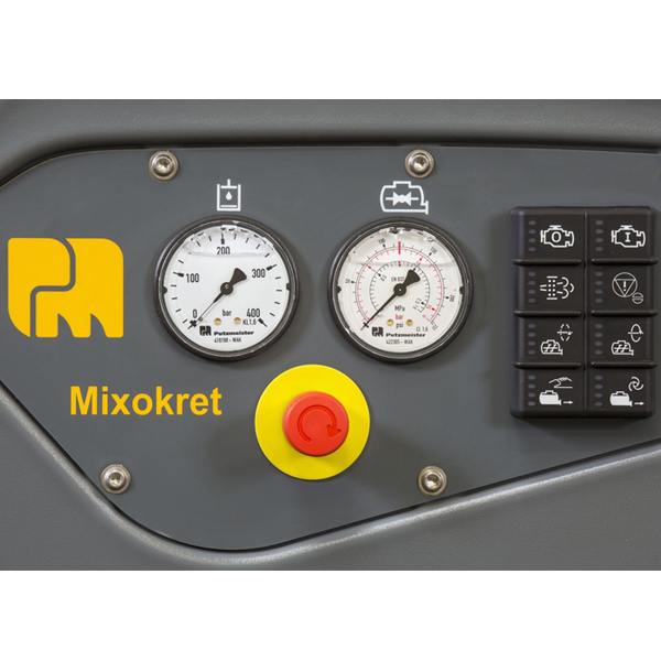 Putzmeister M740 Stage V Screed Conveyor Control Panel